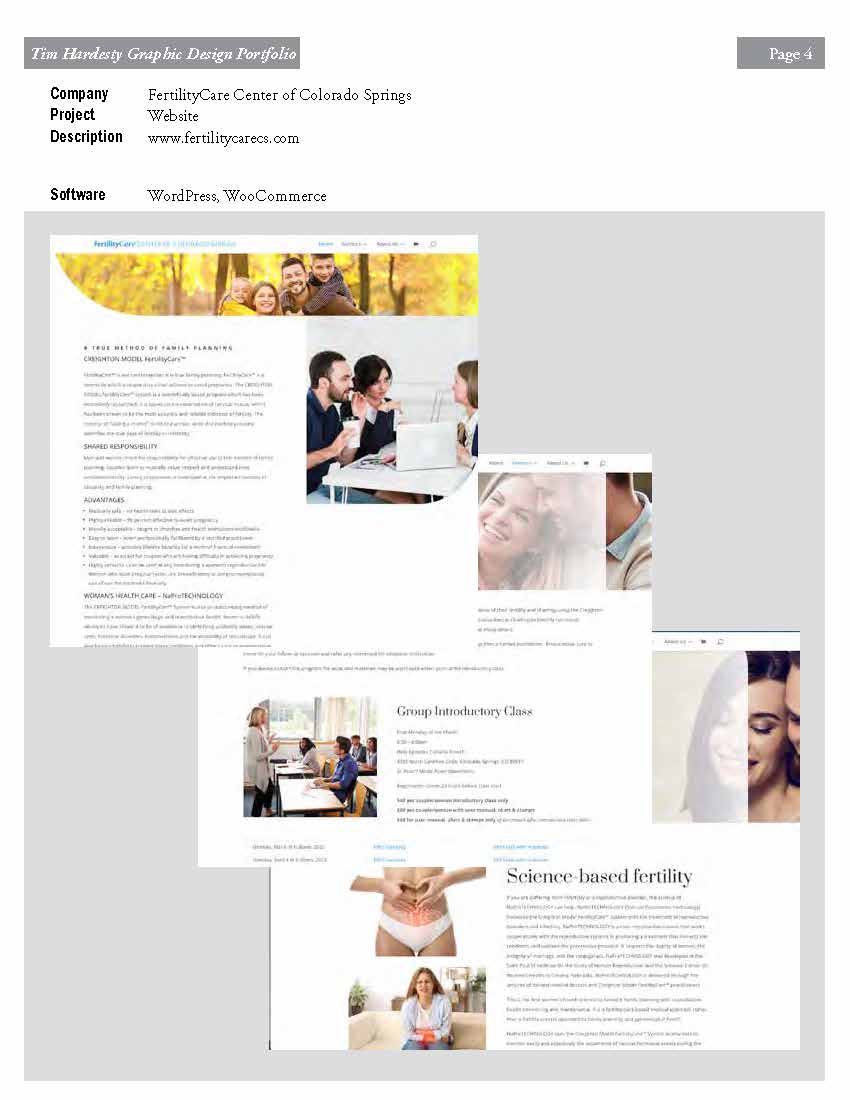 FertilityCare Center — Website