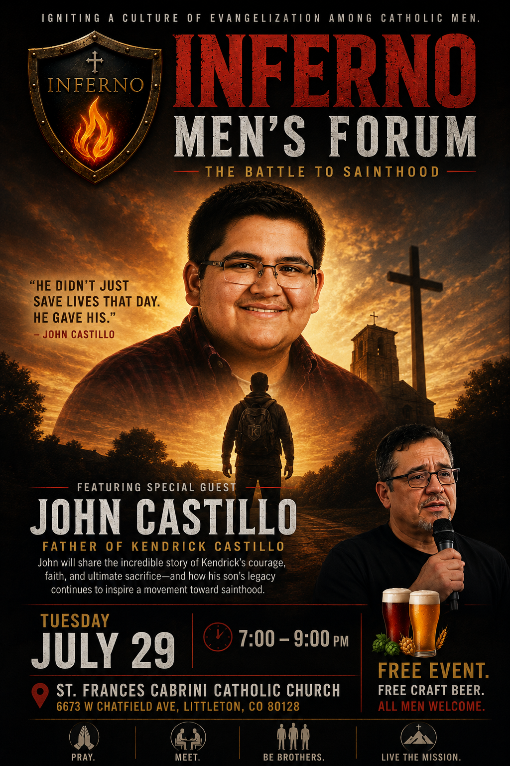 Kendrick Castillo Men's Forum